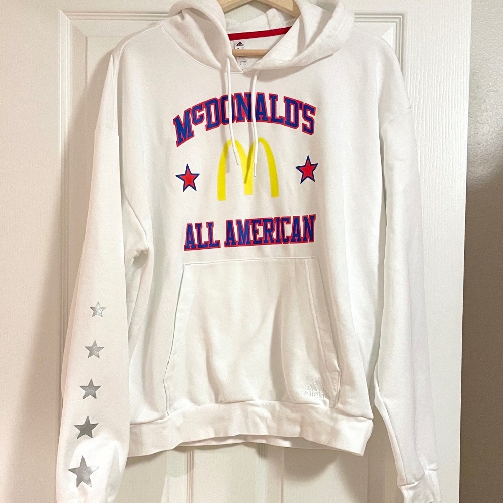 Adidas x McDonald's All American Game pullover hoodie (Men's S)